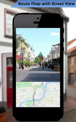 GPS Street View, Route Map & Voice Direction android App screenshot 0